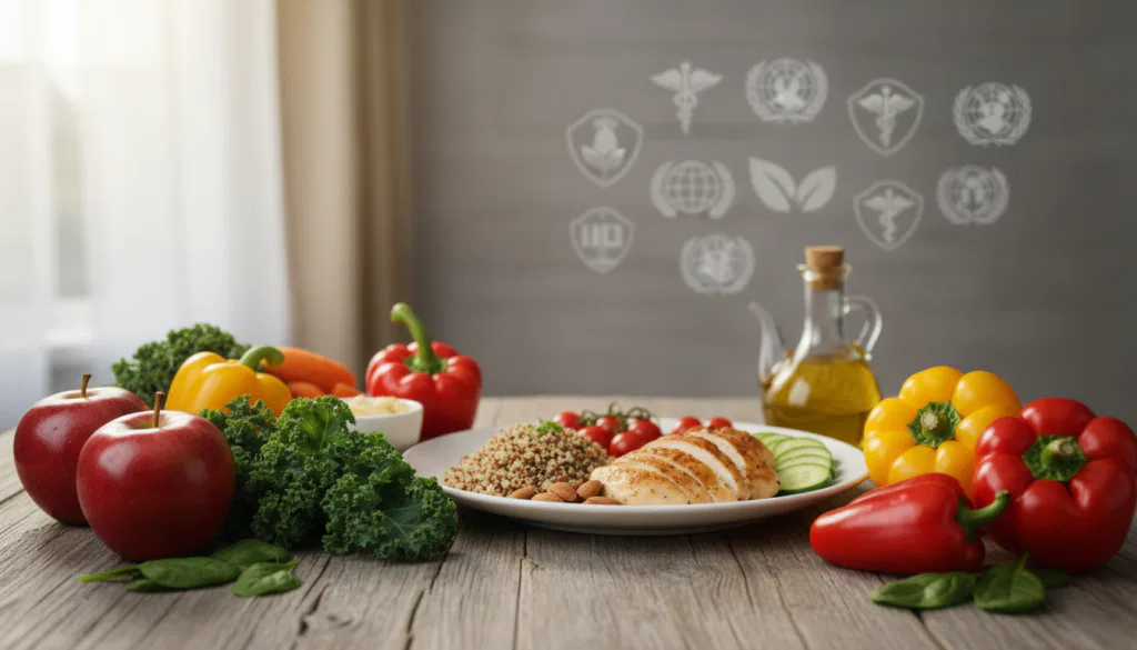 Ernährungsempfehlungen Gesundheitsorganisationen