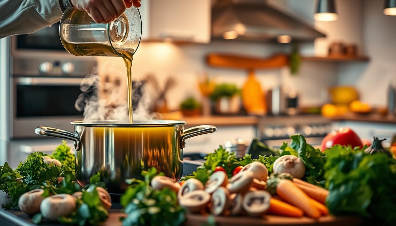 Ablöschen beim kochen: Grundtechniken in der Küche