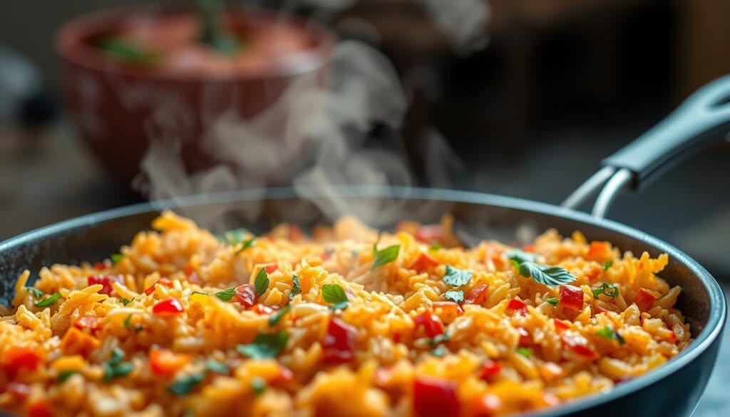 Paprika Reis Pfanne