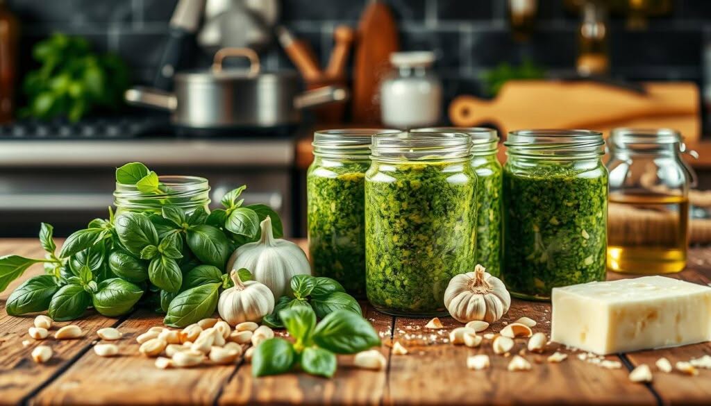 Pesto einkochen