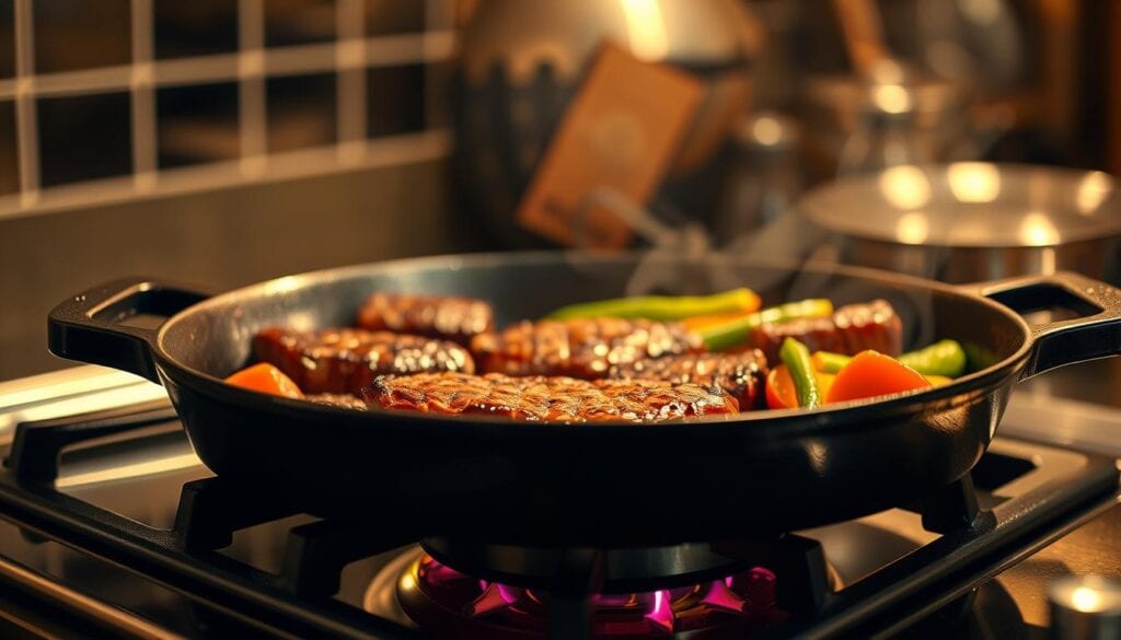 Aluguss Grillpfanne