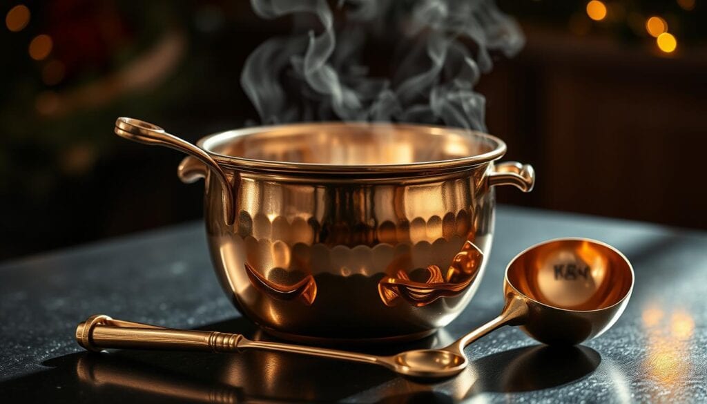 Feuerzangenbowle Set Kupfer