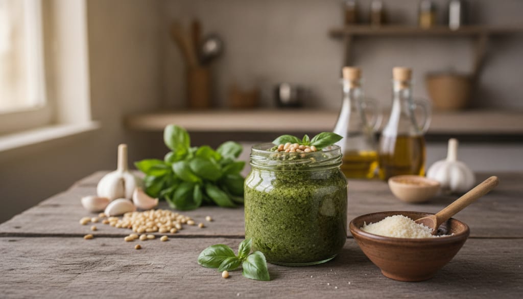 Nusspesto Rezept
